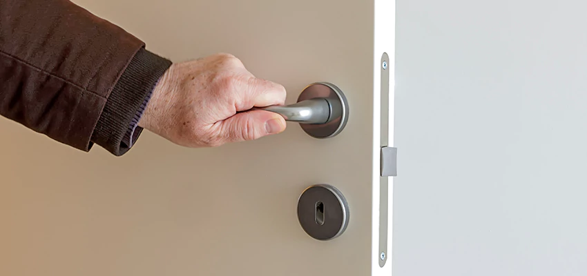 Restroom Locks Privacy Bolt Installation in Los Osos, California